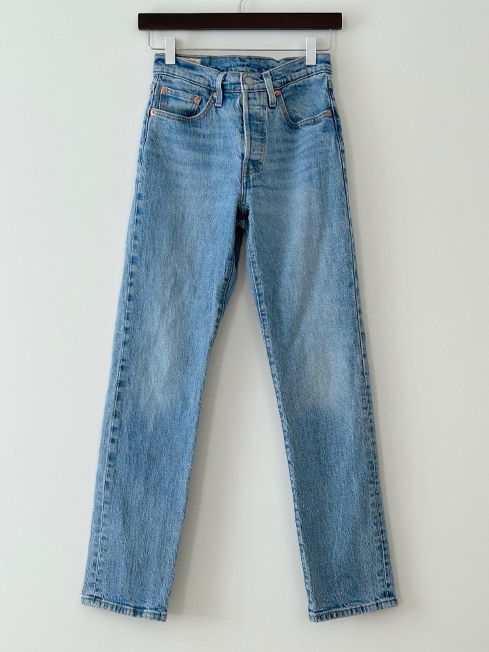 Levis Premium 501 Straight Leg Jeans